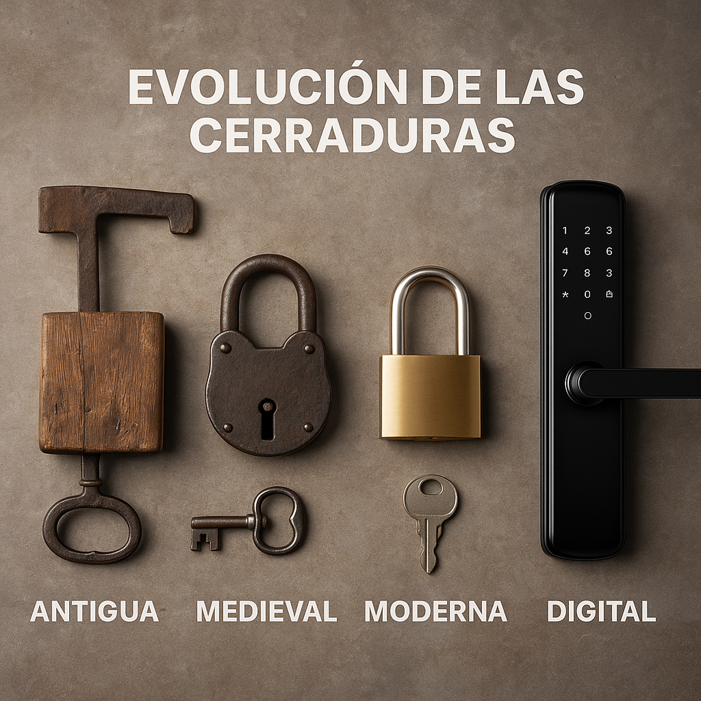 Evolución de las Cerraduras en la historia