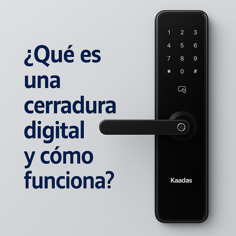 ¿Qué es una cerradura digital y cómo funciona?